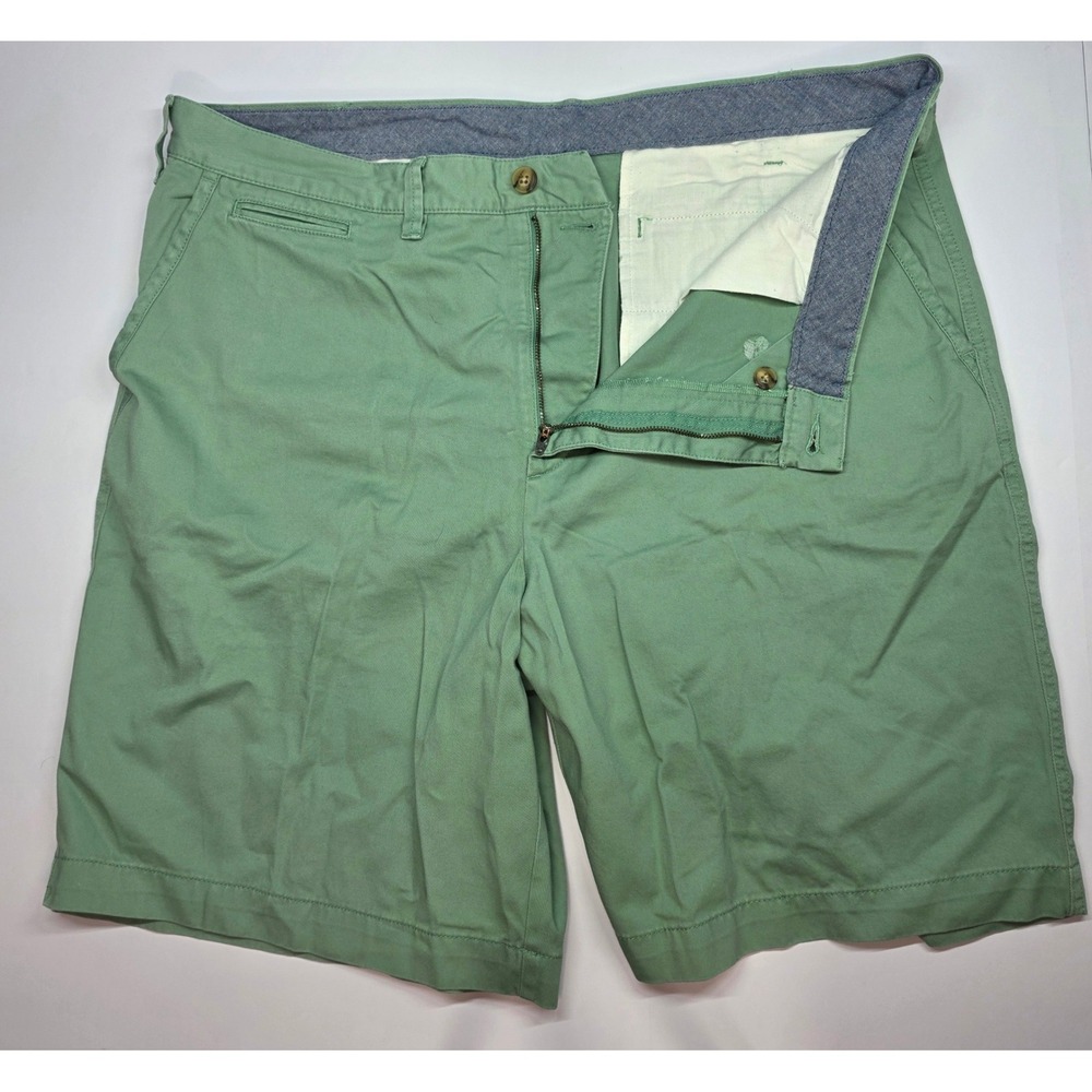 Polo Ralph Lauren Mens Relaxed Fit Chino Shorts Sage Green Cotton Size 40